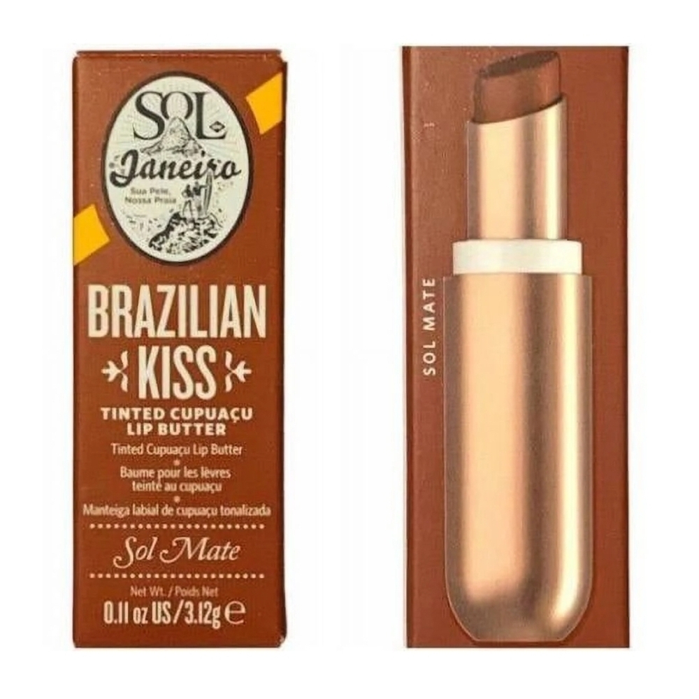 Sol de Janeiro Brazilian Kiss Tinted Cupuaçu Lip Butter - Sol Mate